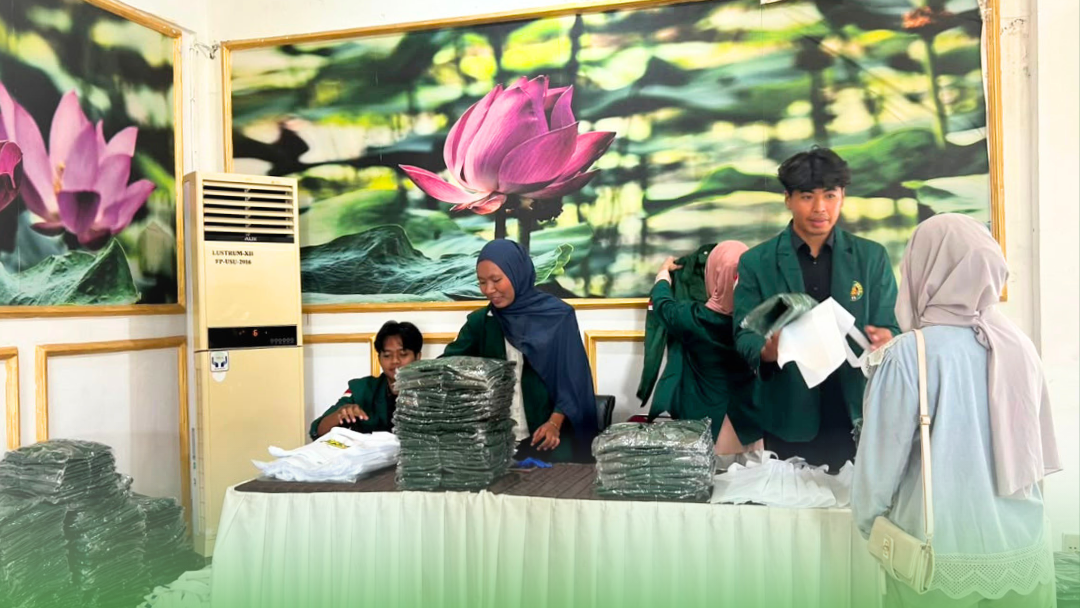Pengambilan Atribut PKKMB 2026 Resmi Dimulai, Mahasiswa Baru FP USU Ikuti Sesi Perdana